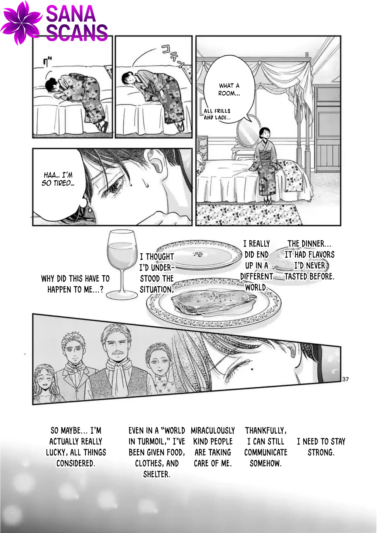 Got summoned to another world by accident, so I’ll just make Japanese sweets. Chapter 1 Page 37